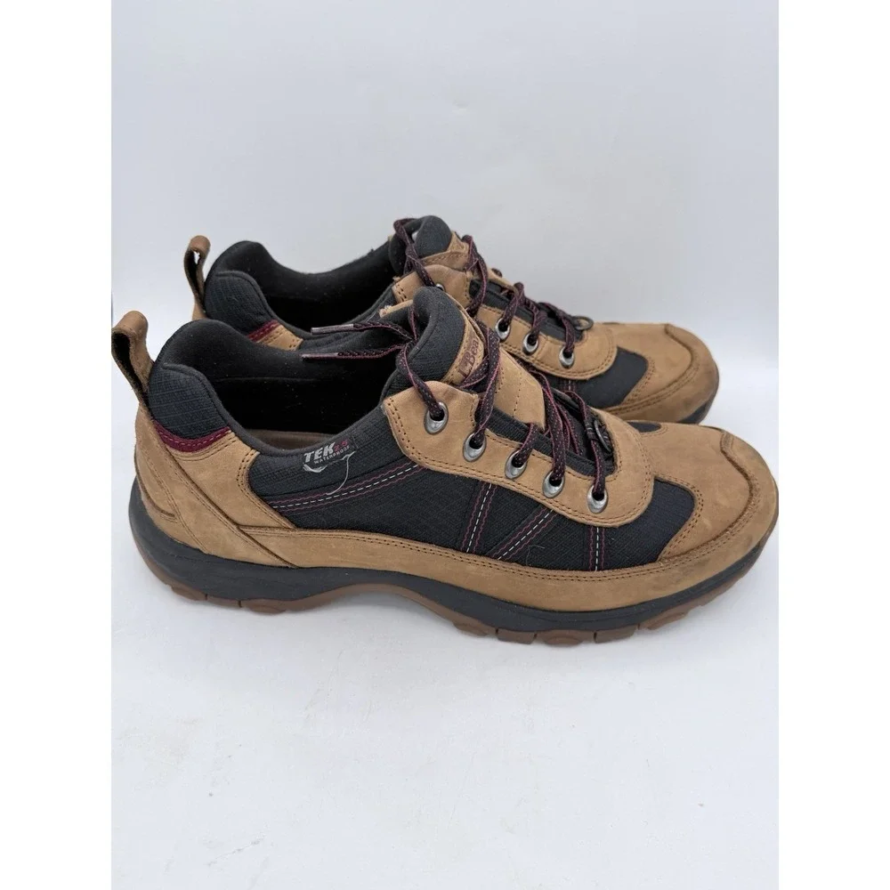 LL Bean Snow Sneakers W/‎ Attic Grip Low Lace Up MEN 10.5 Waterproof EUC